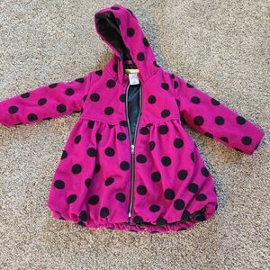 Penelope Mack Purple Polka Dot Girl Jacket